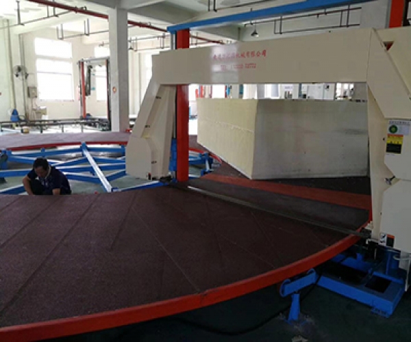 Sponge disc flat cutting machine WHCYP-6000/7300/10500